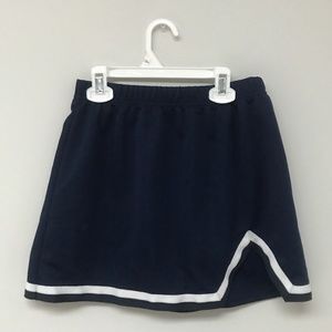 Blue and White Cheer Skirt